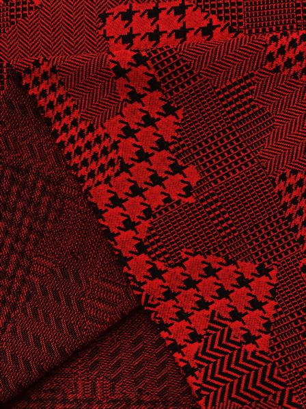 Polyester / Spandex / Jacquard