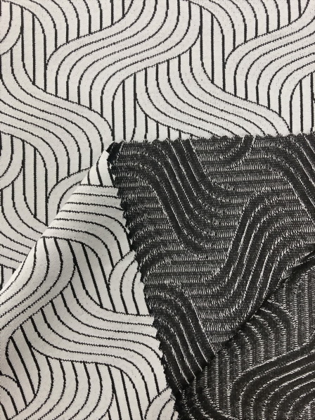 Polyester  / Spandex  / Jacquard