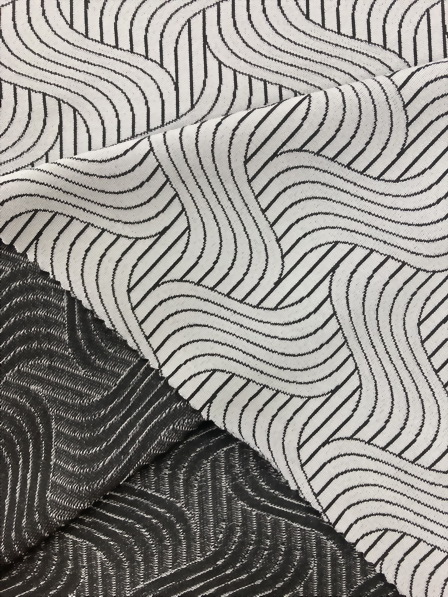 Polyester  / Spandex  / Jacquard