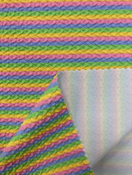 Polyester  / Spandex  / Jacquard