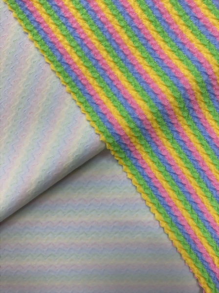 Polyester  / Spandex  / Jacquard