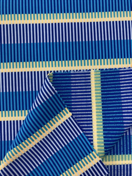 Polyester  / Spandex /  Jacquard