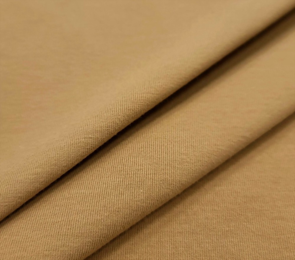 Cotton / Spandex Wicking Jersey with Compact Yarn
