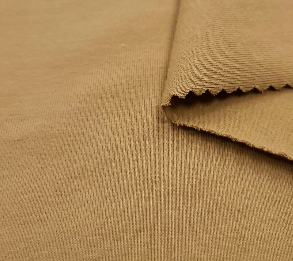 Cotton / Spandex Wicking Jersey with Compact Yarn