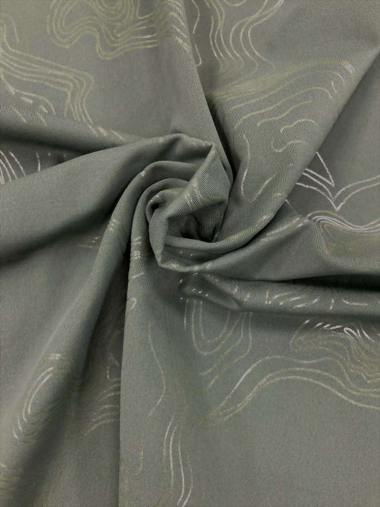 Polyester / Spandex Foil Jersey