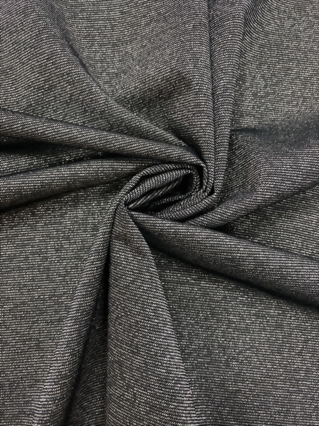 Recycled  Recycle Poly  / Polyester  & Metallic(Lurex) & Spandex Yarn Dye / Dope Dye Jersey