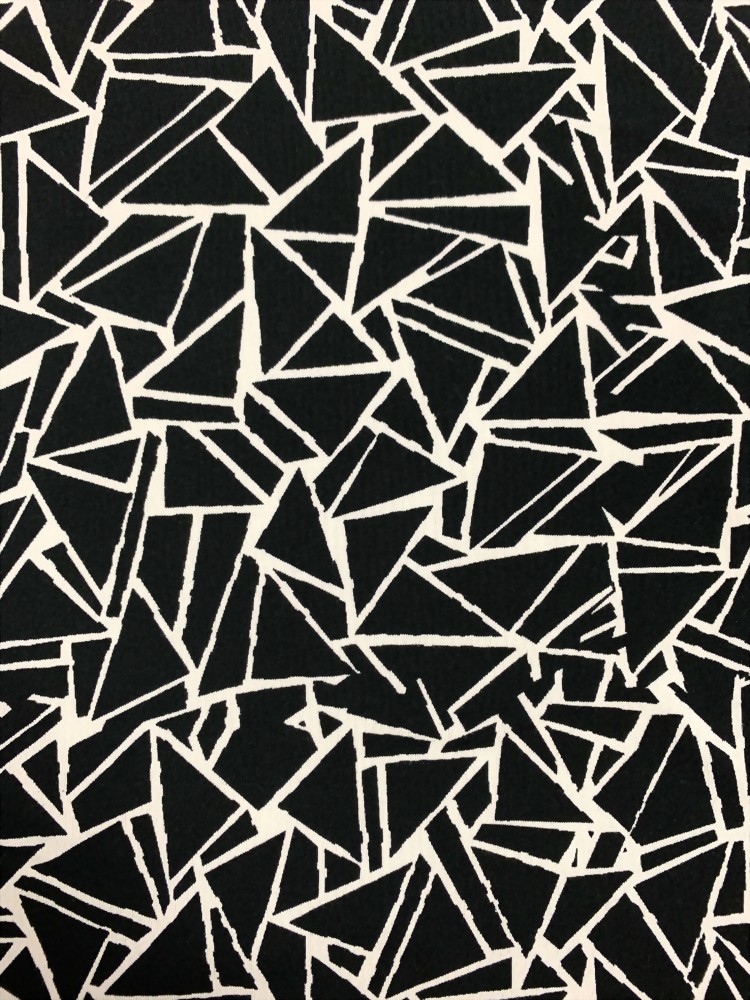 poly/spandex jersey with printed of moss