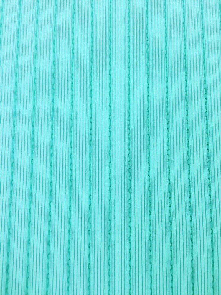 Polyester/Spandex Knit Rib Fabric