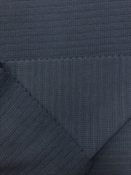 Polyester & Rayon & Anti-Bacterial Yarn Rib Fabric