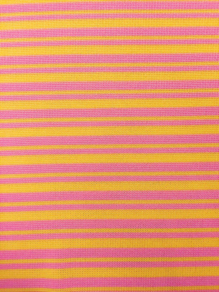 Polyester/Spandex Knit Rib Fabric