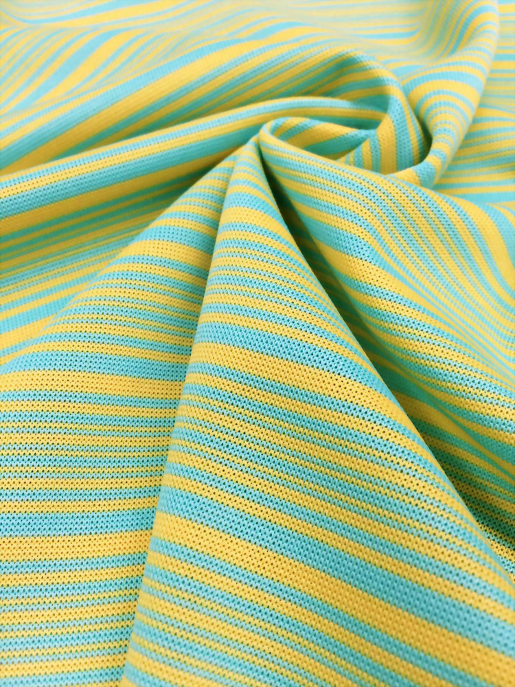 Polyester/Spandex Knit Rib Fabric