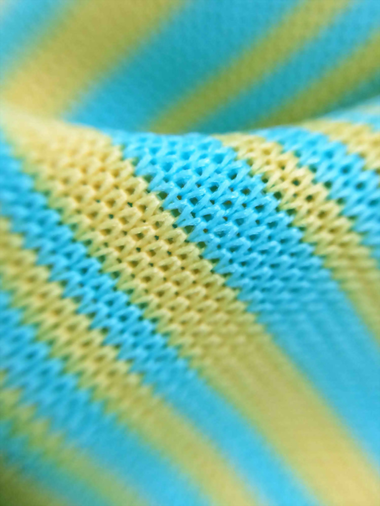 Polyester/Spandex Knit Rib Fabric