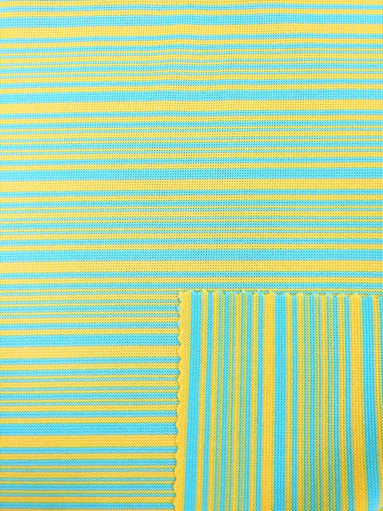 Polyester/Spandex Knit Rib Fabric
