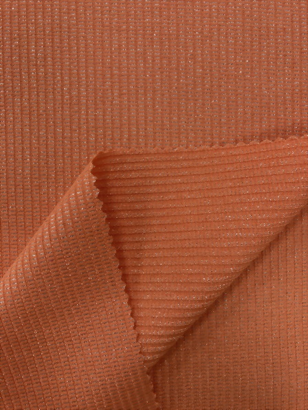 Polyester / Metallic(Lurex) / Spandex / Rib