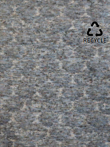 Recycled  Polyester(Yarn Dye heather)  / Spandex   Jacquard