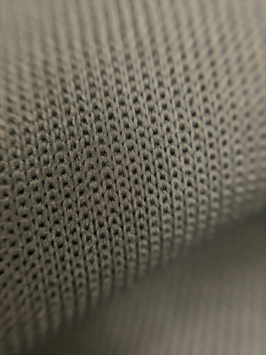 poly/spandex double knit of moss with wicking chemical Sports fabric