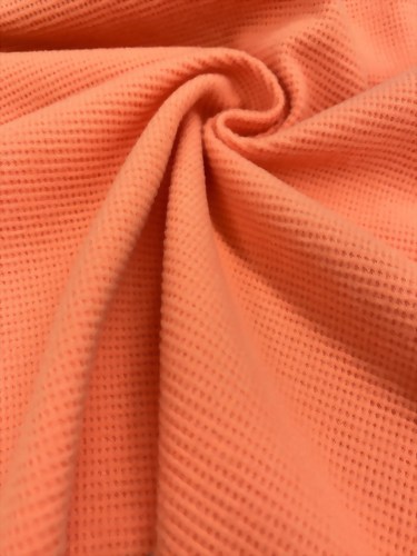 Polyester/Spandex Waffle PK of Brushed Fabric