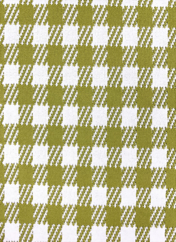 poly/spandex double jacquard