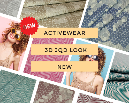 【Fabric Collection】2021.9 New-In items for Activewear