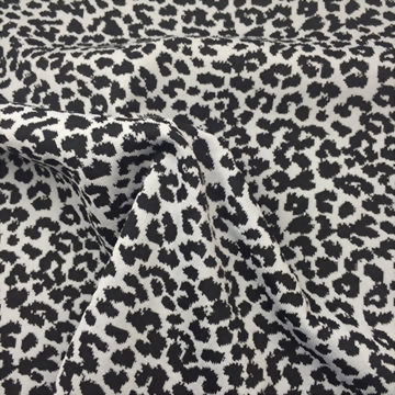 Nylon/Polyester/Spandex Leopard Jacquard Fabric