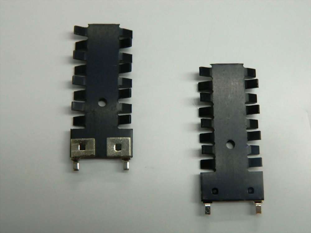 Transistor heat sink