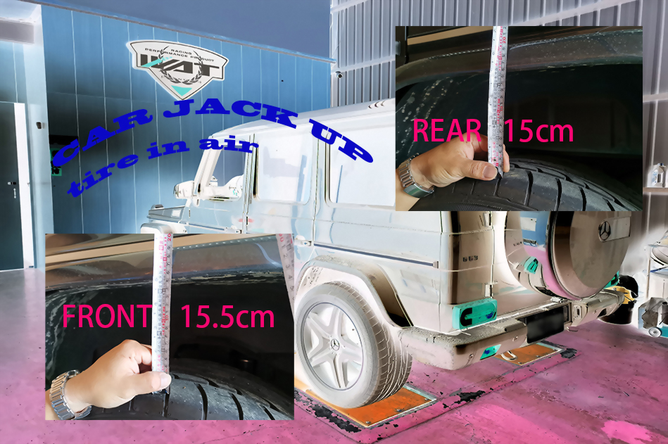 low 50mm type car lift