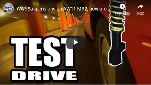 WAT MR2 AW11 custom shock coilover