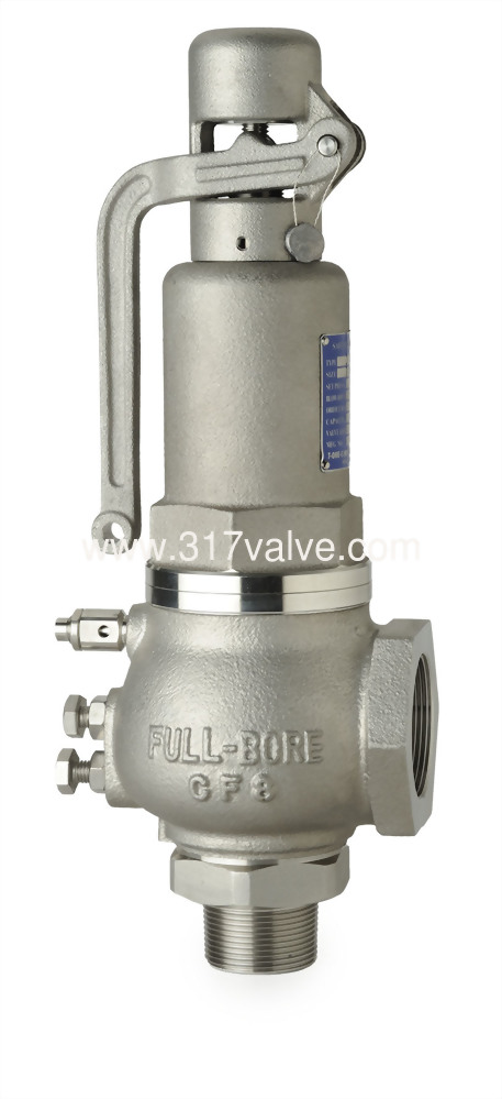 FULL BORE SUS304 SAFETY RELIEF VALVE SCW*SCW (SVF-14SLR/SVPF-14SLR)