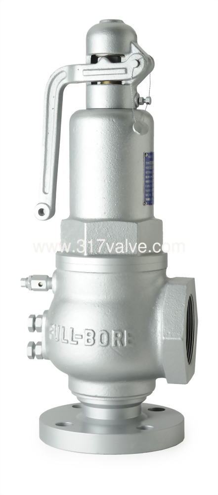 FULL BORE CAST IRON SAFETY RELIEF VALVE FLG*SCW (SVPF-12SLR)