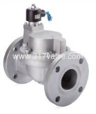 MULITIPLEX, PILOT OPERATED PISTON, CONDUCTIVE AND NORMALLY CLOSED SOLENOID VALVE FLANGED END (USF (FC) Series)