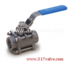3-PC INVESTMENT CASTING BALL VALVE 1000 WOG ECONOMIC TYPE (V-3N / V-3NC)