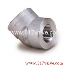 HIGH PRESSURE PIPE FITTING ELBOW 45 DEG (FG-ELB45-TH)