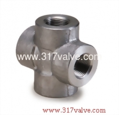 HIGH PRESSURE PIPE FITTING CROSS (FG-CRS-TH)
