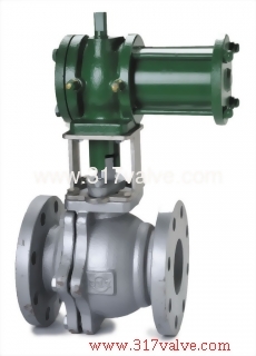 CYLINDER TYPE FLANGED BALL VALVE FLANGED END (CYD-BV13F / CYD-BV34F)