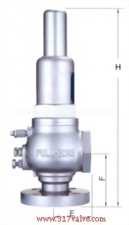 FULL BORE SAFETY RELIEF VALVE - FLG/SCW (SVF-20SA)