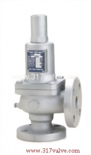 CAST IRON LOW LIFT SAFETY RELIEF VALVE FLANGED END (S3F-A)