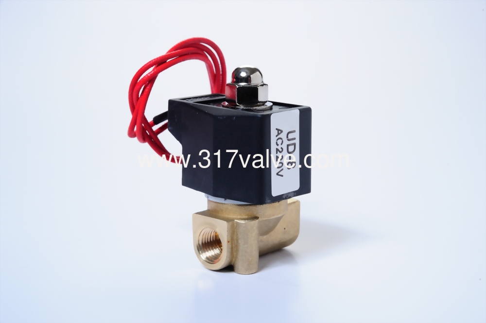 DIRECT-ACTING, CONDUCTIVE AND NORMALLY CLOSED SOLENOID VALVE (UD/UDH Series)