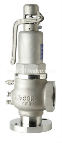 (SVF-16SLR/SVPF-16SLR) 法蘭口全量式不銹鋼304安全閥把手式 法蘭*牙口 (SVF-16SLR/SVPF-16SLR) 法蘭口全量式不銹鋼304安全閥把手式 法蘭*牙口