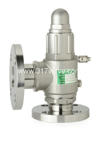 (SVPF-S6AF) 法蘭口全量式不銹鋼316安全閥密閉式 (SVPF-S6AF) 法蘭口全量式不銹鋼316安全閥密閉式
