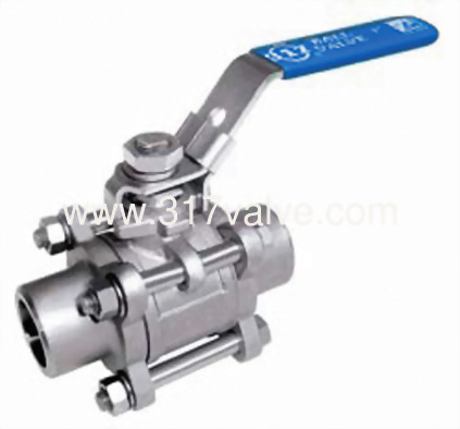(BV-3PS-BW/BV-3PC-BW) 3-PC FULL PORT BALL VALVE (BV-3PS-BW/BV-3PC-BW) 3-PC FULL PORT BALL VALVE