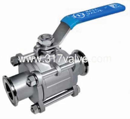 (BV-3PT) 3-PC SANITARY BALL VALVE (BV-3PT) 3-PC SANITARY BALL VALVE