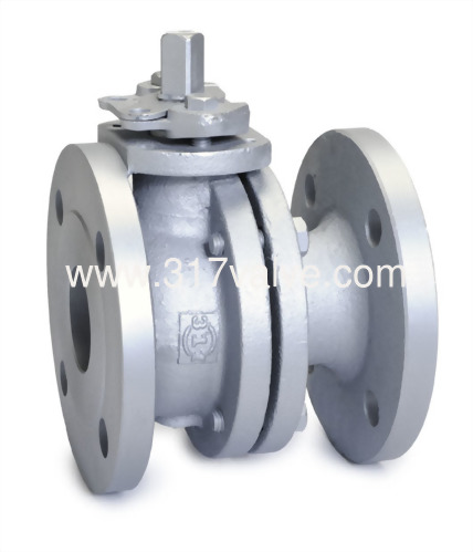 (BV-61F) 鑄鐵二片球塞閥法蘭德規PN10/PN16 (BV-61F) 鑄鐵二片球塞閥法蘭德規PN10/PN16