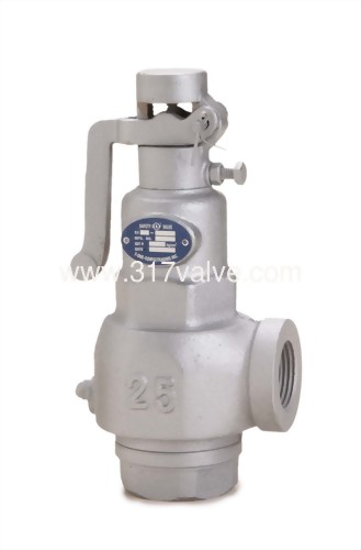 (S3S-LR) 鑄鐵低揚程安全閥把手式 牙口 (S3S-LR) 鑄鐵低揚程安全閥把手式 牙口