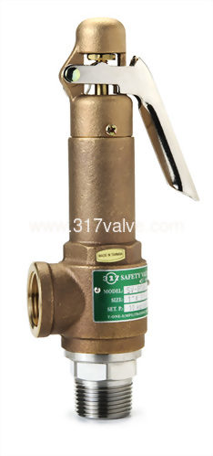 (SV-BS9L/SVP-BS9L) BRONZE SAFETY RELIEF VALVE-BRONZE BODY/SS DISC (SV-BS9L/SVP-BS9L) BRONZE SAFETY RELIEF VALVE-BRONZE BODY/SS DISC