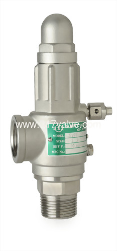(SVPF-S6A)  FULL BORE ST.ST.316 SAFETY RELIEF VALVE (SVPF-S6A)  FULL BORE ST.ST.316 SAFETY RELIEF VALVE
