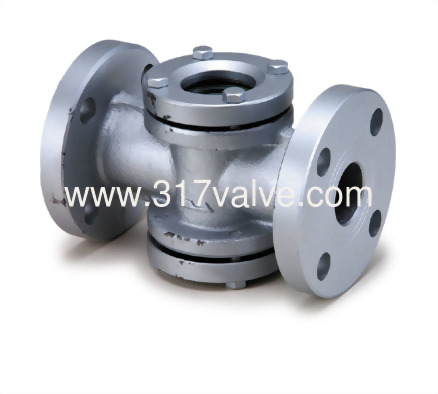 (SK-B2) 鑄鐵觀測器(法蘭口擺片式) (SK-B2) 鑄鐵觀測器(法蘭口擺片式)