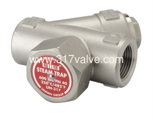 (UN-317) 不鏽鋼閥熱動式蒸汽卻水器 (UN-317) 不鏽鋼閥熱動式蒸汽卻水器