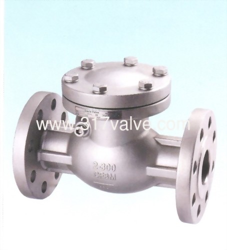 (SS304-34E/SS316-36E) STAINLESS STEEL SWING CHECK VALVE ANSI 300 (SS304-34E/SS316-36E) STAINLESS STEEL SWING CHECK VALVE ANSI 300