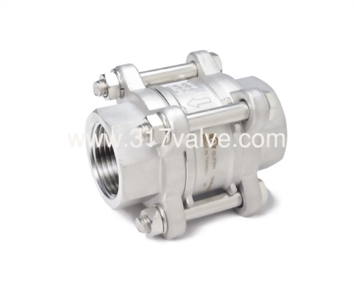 (V3WC)  3-PC WAFER DISC CHECK VALVE PN40