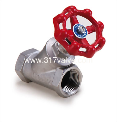 (YG-316) 不鏽鋼316Y型球型閥 CLASS 600 牙口 (YG-316) 不鏽鋼316Y型球型閥 CLASS 600 牙口